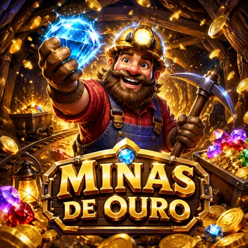 Jogo de mines com campo minado dourado
