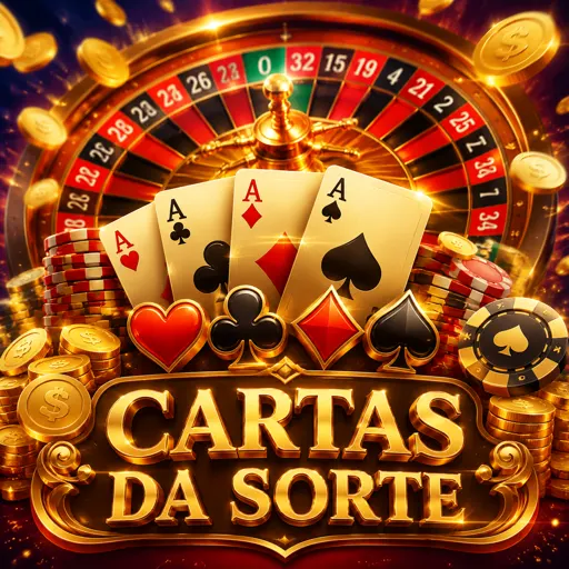 Slot de faroeste com revólveres, cartas e cofre de ouro