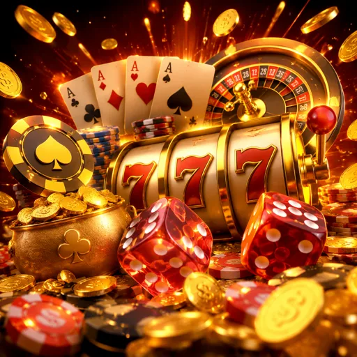 Arte do jogo de slot Ouro Imperial com moedas douradas girando